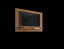 Ver imagem 4 de Painel Topázio 1.35 com Prateleira P/ Tvs Ate 60'' Off White