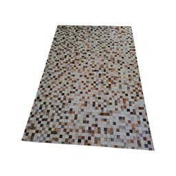 Tapete de Couro Quadriculado 2,00 X 1,50 M Castor Claro - 2