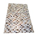 Ver imagem 2 de Tapete de Couro Quadriculado 2,00 X 1,50 M Castor Claro