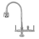 Ver imagem 1 de 2142 C80 Torneira Bica Móvel Gourmet Bancada Pia Cozinha P/ Filtro 1/4" ou Purificador 1/2"