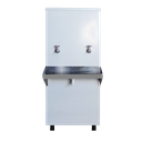 Ver imagem 1 de Bebedouro Industrial Inox 50l 127v + 2 Torneiras (gelada e Natural) + Filtro