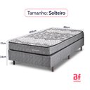 Ver imagem 6 de Cama Box Solteiro Ortopédico Firme Sleep Time 88x188x51 Bf Colchões