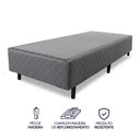 Ver mais imagens de Cama Box Solteiro Ortopédico Firme Sleep Time 88x188x51 Bf Colchões