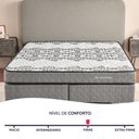 Ver imagem 4 de Cama Box Solteiro Ortopédico Firme Sleep Time 88x188x51 Bf Colchões