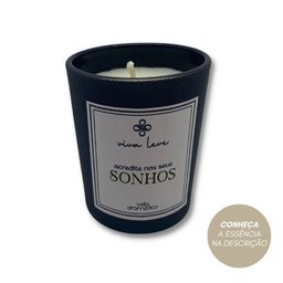 Vela Aromática Viva Leve (3 opções de essências) - 50g - Sonhos - 1
