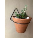 Ver imagem 5 de Kit 3 Suportes 16cm Anel Redondo Pendurar Vaso Planta Parede