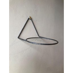 Kit 3 Suportes 16cm Anel Redondo Pendurar Vaso Planta Parede - 4