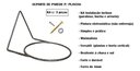 Ver imagem 3 de Kit 3 Suportes 16cm Anel Redondo Pendurar Vaso Planta Parede