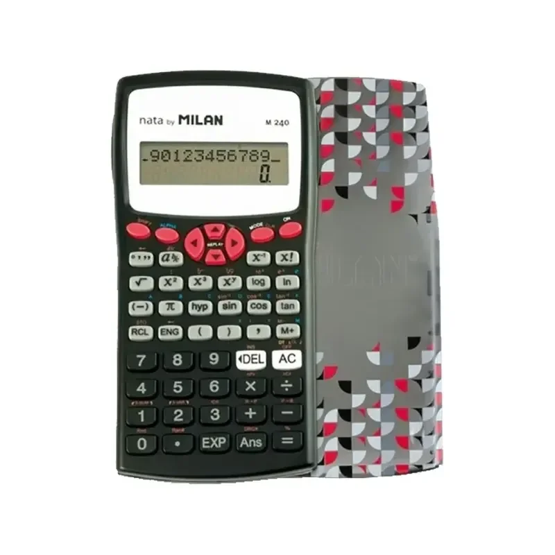Calculadora Científica Milan M240 159110rbl Preto - Modelo Avançado com Funções Especiais - 1