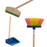 Vassoura + Rodo + Pa Limpeza Infantil Brinquedo- Kit 3 Pçs - 1
