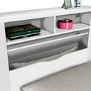 Ver imagem 4 de Cama Solteiro Invicta com Baú e 2 Gavetas Branco - PR Móveis