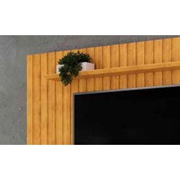 Estante Home para Tv até 70" Petrus Cedro Bali Dj Móveis - 2 Estante Home para Tv até 70" Petrus Cedro Bali Dj Móveis - 2