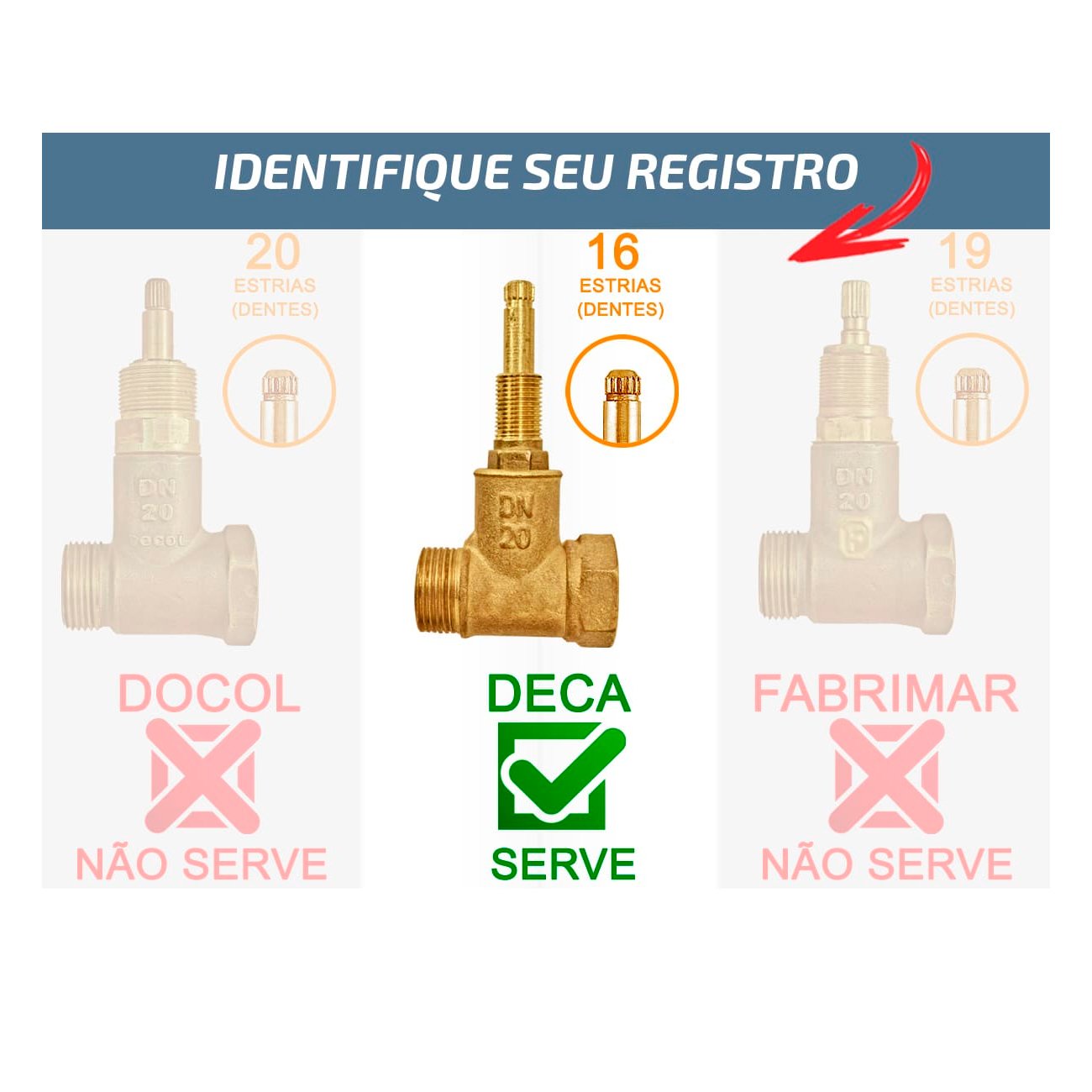 Acabamento De Registro Quadrado C73 Cromado Padrão Deca - 2