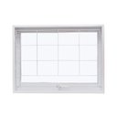 Ver imagem 3 de Janela de Aço Maxim-Ar 60x80cm com Grade Quadriculada e Vidro Liso Qualitysol Ramassol Branco