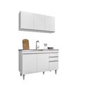 Ver imagem 2 de Balcão Gabinete para Pia 120cm 2 Portas Melissa - Ssx Multicoisas
