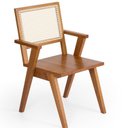 Ver imagem 1 de Cadeira Madeira Maciça Paglia 