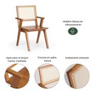 Ver imagem 4 de Cadeira Madeira Maciça Paglia 