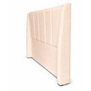 Ver imagem 4 de Cabeceira Casal 140cm Estofada Dyana no Box Madeira Maciça Suede