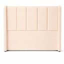 Ver imagem 1 de Cabeceira Casal 140cm Estofada Dyana no Box Madeira Maciça Suede