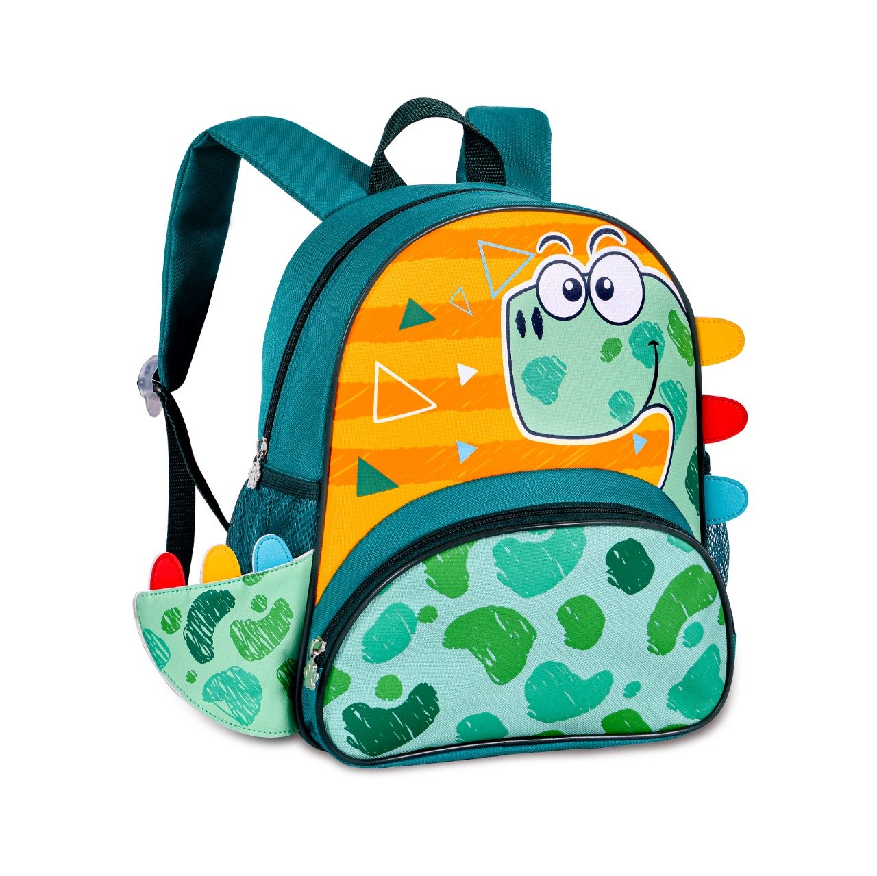 MOCHILA INFANTIL MENINOS DINOSSAUROS ESCOLAR PASSEIOS: Verde ...