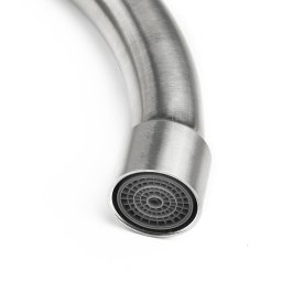 Torneira Cozinha Banheiro Aço Inox 304 Escovado 1/4 - 5