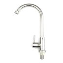 Ver imagem 1 de Torneira Cozinha Banheiro Aço Inox 304 Escovado 1/4