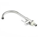 Ver imagem 7 de Torneira Cozinha Banheiro Aço Inox 304 Escovado 1/4