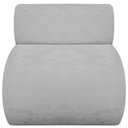 Ver imagem 2 de Kit 2 Poltronas Decorativas Orgânica Virgínia Linho - Doce Sonho Móveis Cinza Claro