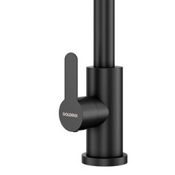 Kit Cuba Gourmet Mônaco Preto Aço Inox 304 e Torneira Gourmet Roma Aço Inox Preto Goldenx - 11