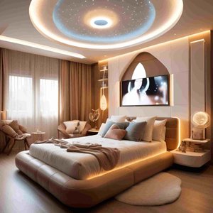 Iluminação Céu Estrelado Original Kit Fibra Ótica 300 Pontos