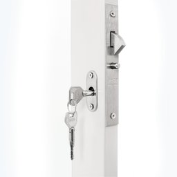 Porta de Aço de Correr 215x152cm 3 Folhas com Vidro Liso Qualitysol Ramassol - 7