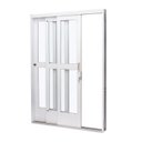 Ver imagem 2 de Porta de Aço de Correr 215x200cm 3 Folhas Vidro Liso Qualitysol Ramassol