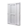 Porta de Aço Veneziana de Correr Lateral 215x142cm 3 Folha Vidro Liso Qualitysol Ramassol - 2