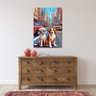 Quadro Decorativo Animais Cachorros em Pixels 2 - 180x100 Cm - 5