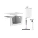 Ver imagem 1 de Kit Lavandeira Flow com Dispenser de Sabão 2,3 L Branco + Borrifador + Rodo + Cesto com Tampa ou