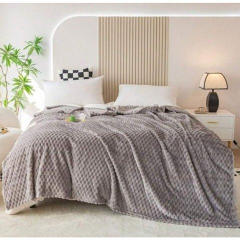 Cobertor Capri Off-whitte Queen (2,40x2,20)