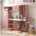 Ver imagem 2 de Conjunto Cozinha de Brincar Luli para Crianças Cor Rosé em Mdf