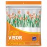 Kit Varão + Cortina para Box Visor | Cortina Copo de Leite (1,35x2,00m) e Varao Extensivel 70 Ate 12 - 4