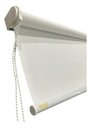 Ver imagem 1 de Persiana Rolon Tela Solar 5% Pronta 1,50 L X 1,30 A:esquerdo/branco