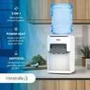 Ver imagem 5 de Bebedouro de Mesa para Garrafão Eos Mineralle Eletrônico Água Quente, Fria e Natural Branco