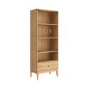 Ver imagem 1 de Cristaleira com 2 Portas de Vidro e 1 Gaveta Mel Mdp Mb 1057 Movelbento
