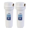 Ver imagem 1 de 2 Filtro de Agua Bbi para Caixa D\'água e Entrada Cavalete Cisterna Poço Poe com Refil Plissado