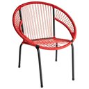 Ver imagem 2 de Cadeira de Área Eclipse Tramado em Fibra Sintética e Aço