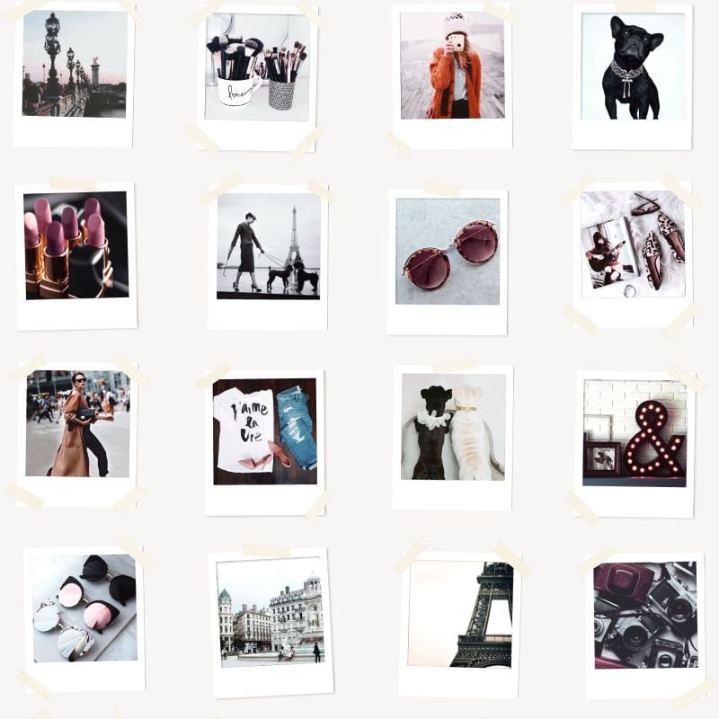 Papel de Parede FAB Polaroid Pictures 138846 - Rolo 10m x 0,53m - 5