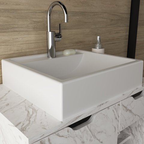 Cuba Para Banheiro 40x10x38cm Bn3600 Tecnomobili