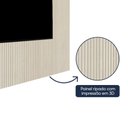 Ver imagem 3 de Rack com Painel Ripado Impressão Ripada para TV até 90 Polegadas com LED com Pés Requinte 220cm 100% MDF