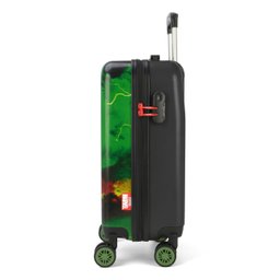 Mala Escola / Viagem Infantil Hulk C/ Cadeado Tam P bordo - MF10335AG AVENGERS Verde - 11