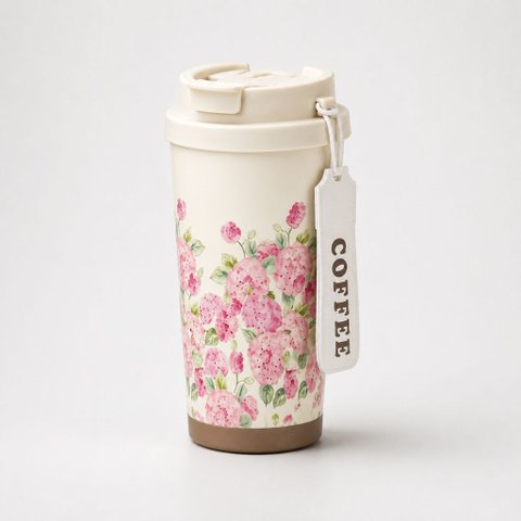 Caneca Térmica Ms-941 500ml Inox:Hortênsia