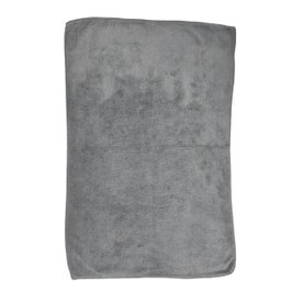 Toalha Microfibra Alta Absorção Compacta Secagem Rápida 4271 Cinza - 2