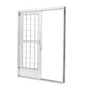 Ver imagem 2 de Porta de Aço de Correr e Postigo 215x160cm 2 Folhas com Grade Quadriculada Qualitysol Ramassol